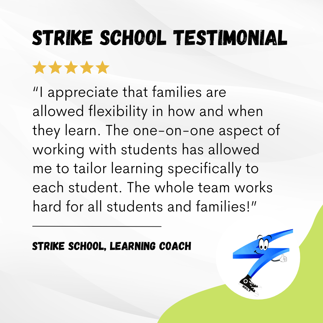 strike school testimonial