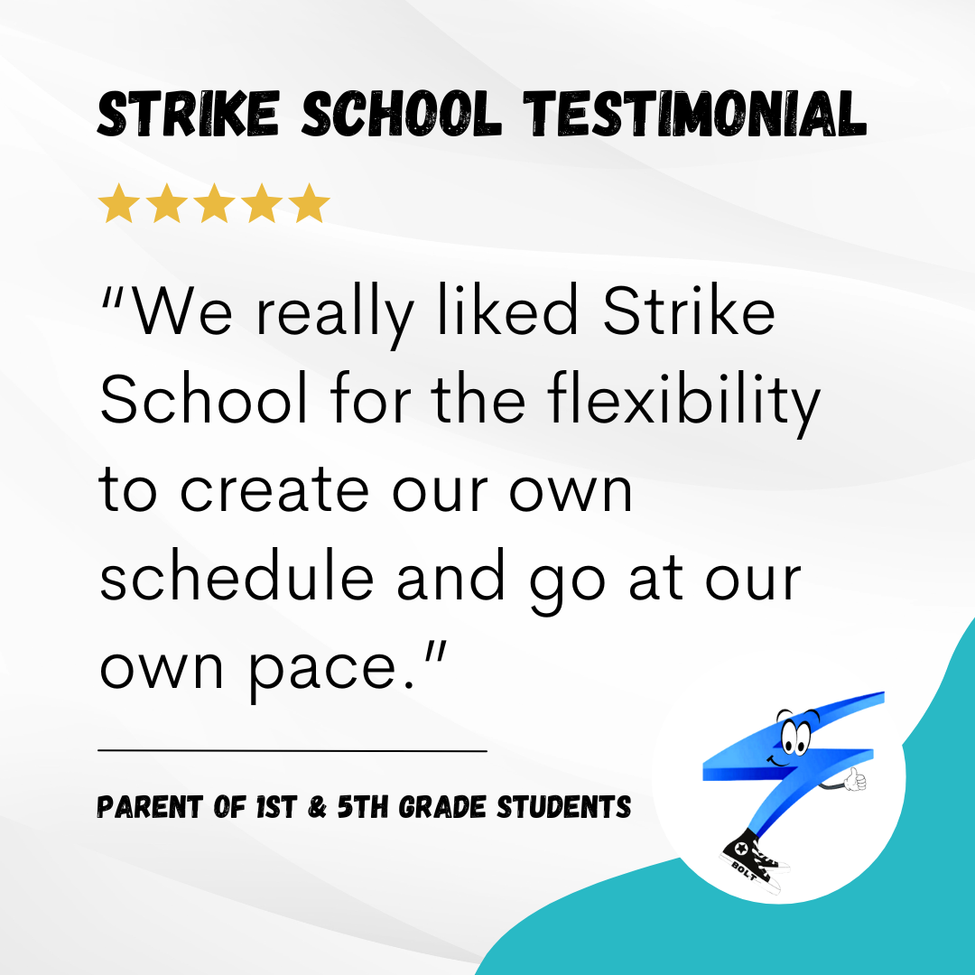 Strike School Testimonial - K-12 Online School