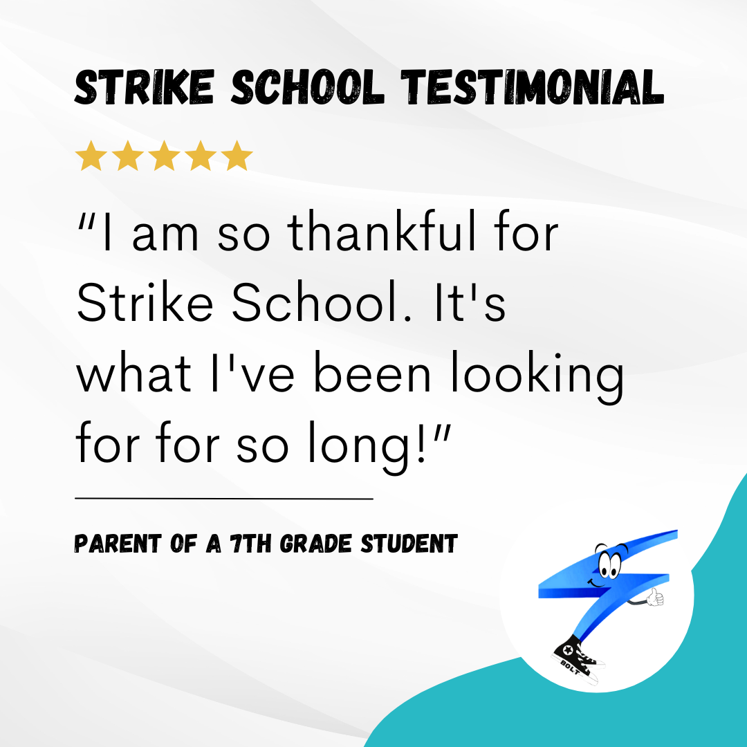 Strike School Testimonial - K-12 Online School