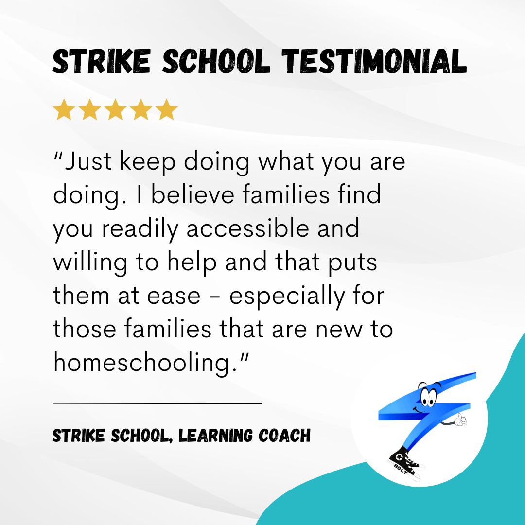 Strike School Testimonial - K-12 Online School