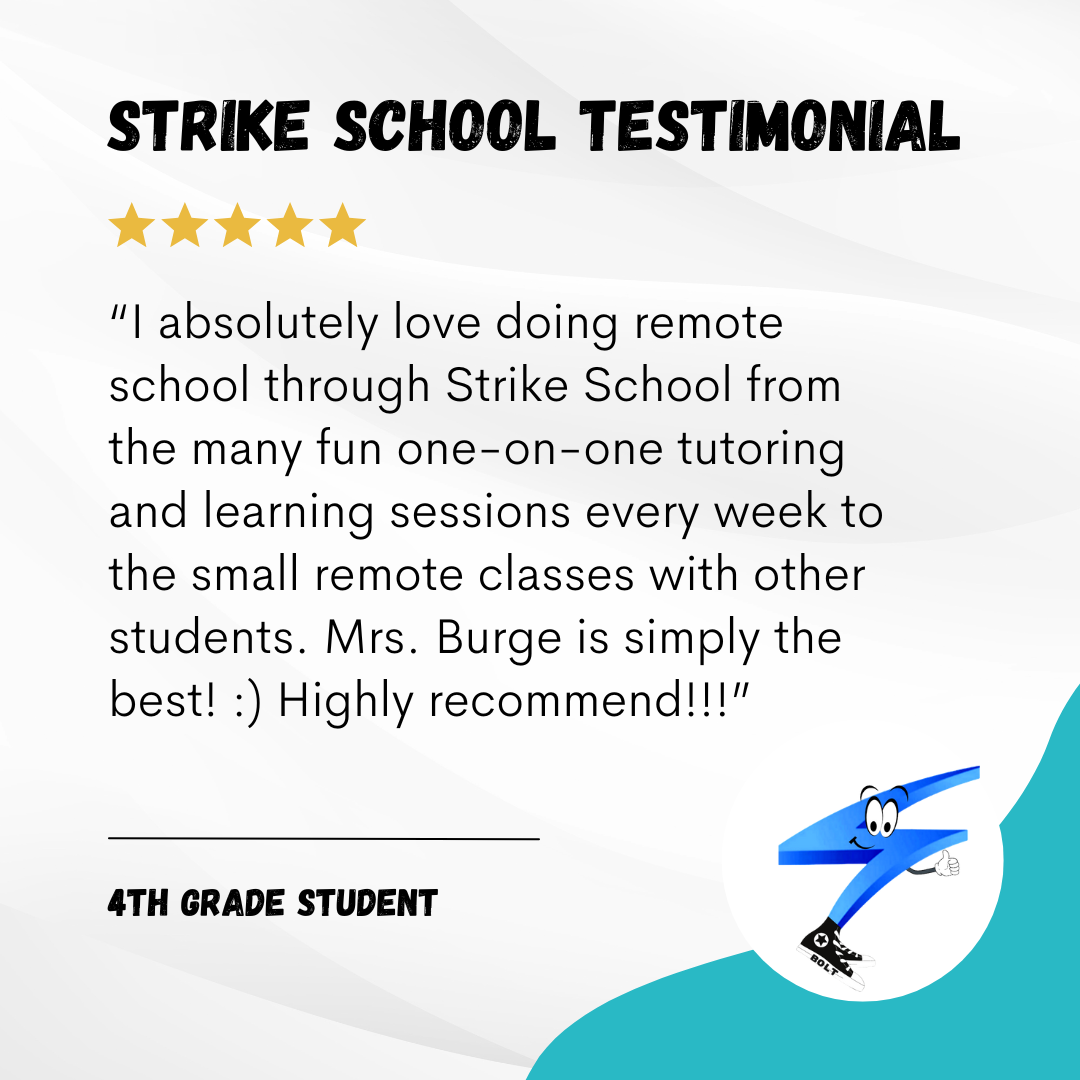 Strike School Testimonial - K-12 Online School