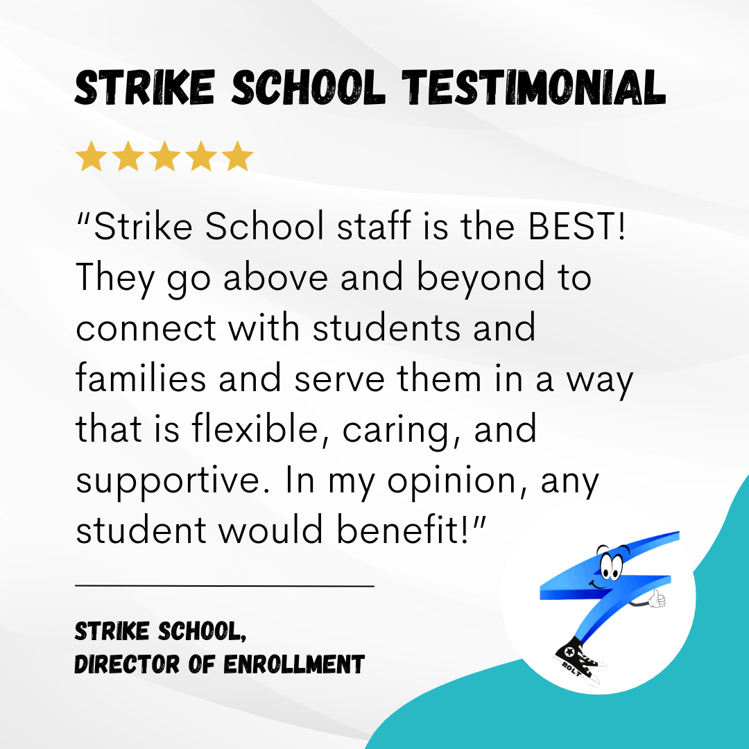 Strike School Testimonial - K-12 Online School