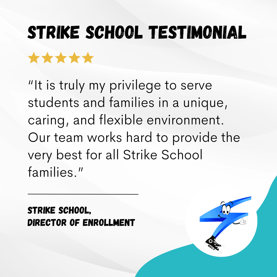 Strike School Testimonial - K-12 Online School